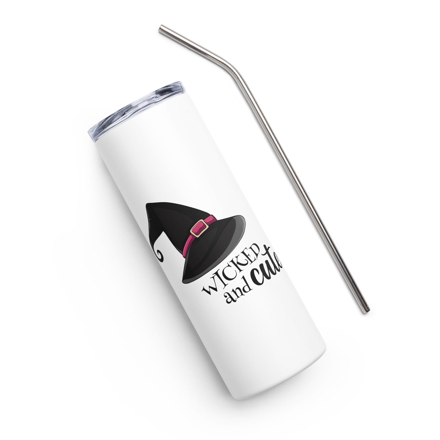 Wicked and Cute Stainless steel tumbler