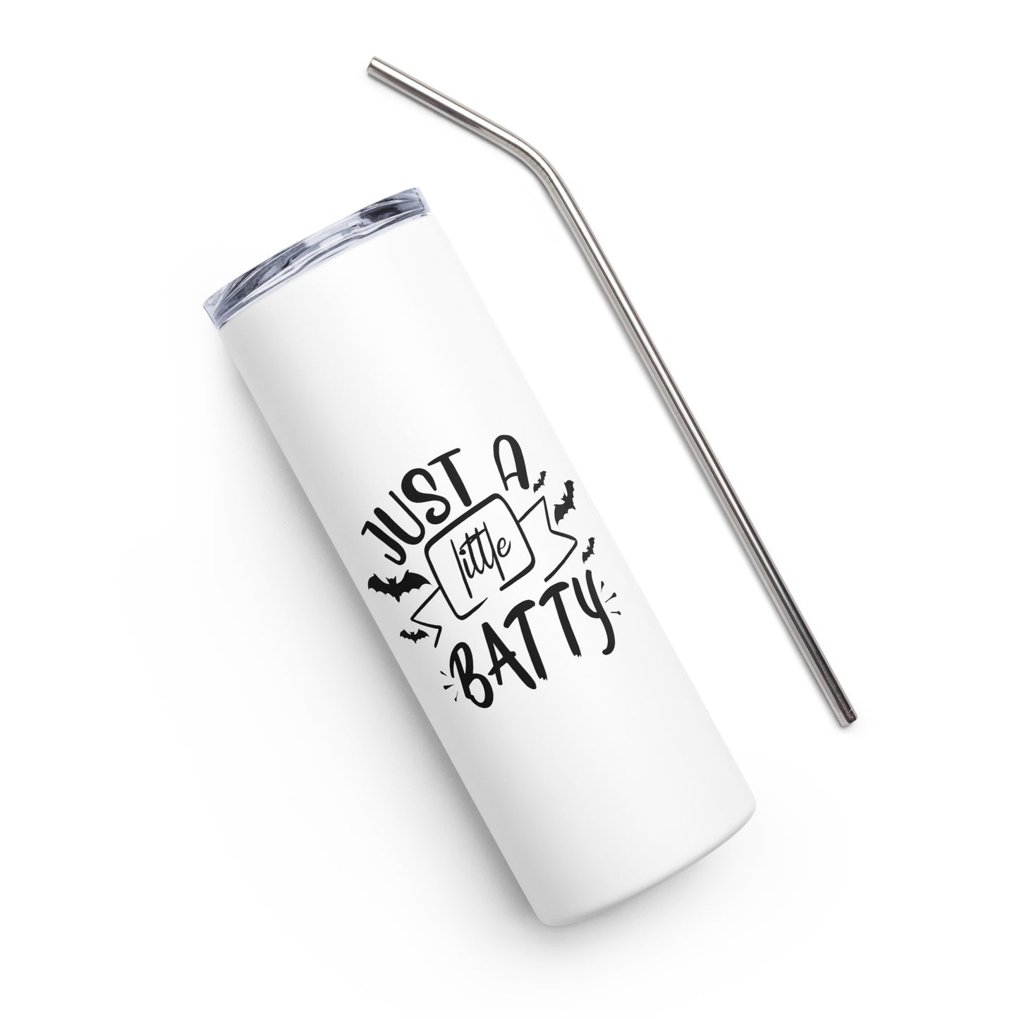 Just a Little Batty Stainless steel tumbler