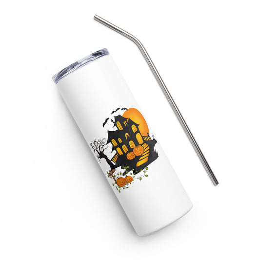 Creepy House Stainless steel tumbler