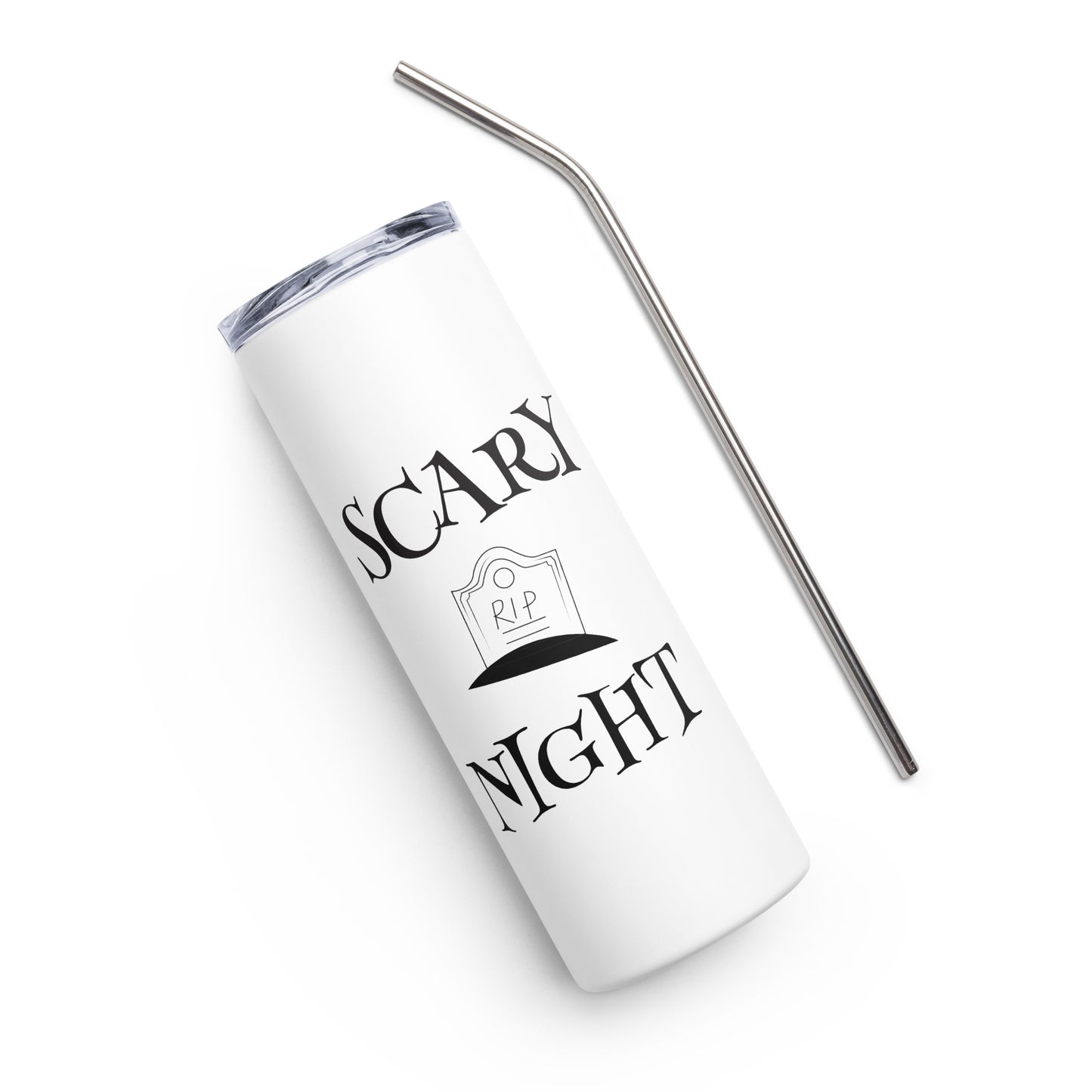 Scary Night Stainless steel tumbler