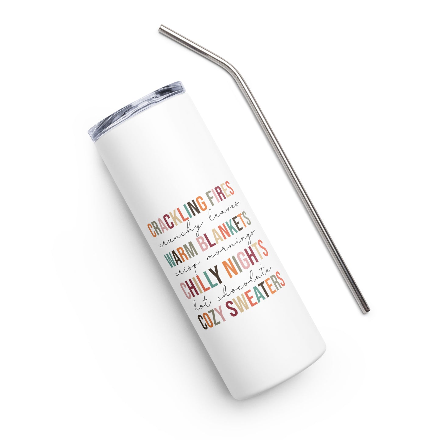 Crackling Fires Stainless steel tumbler