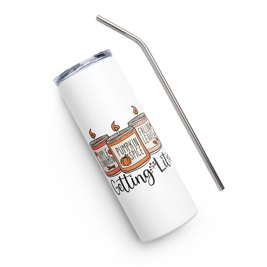Fall Candles Stainless steel tumbler