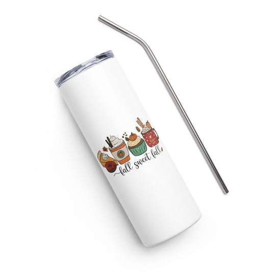 Fall Sweet Fall Stainless steel tumbler