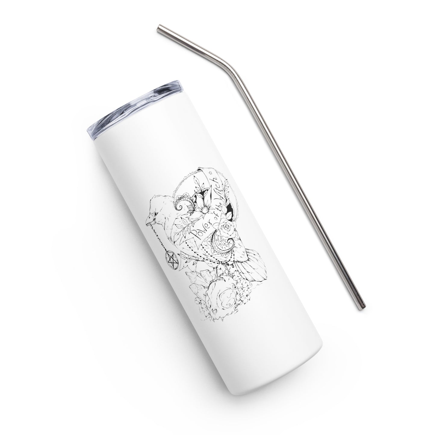 Power of the Witch Stainless steel tumbler