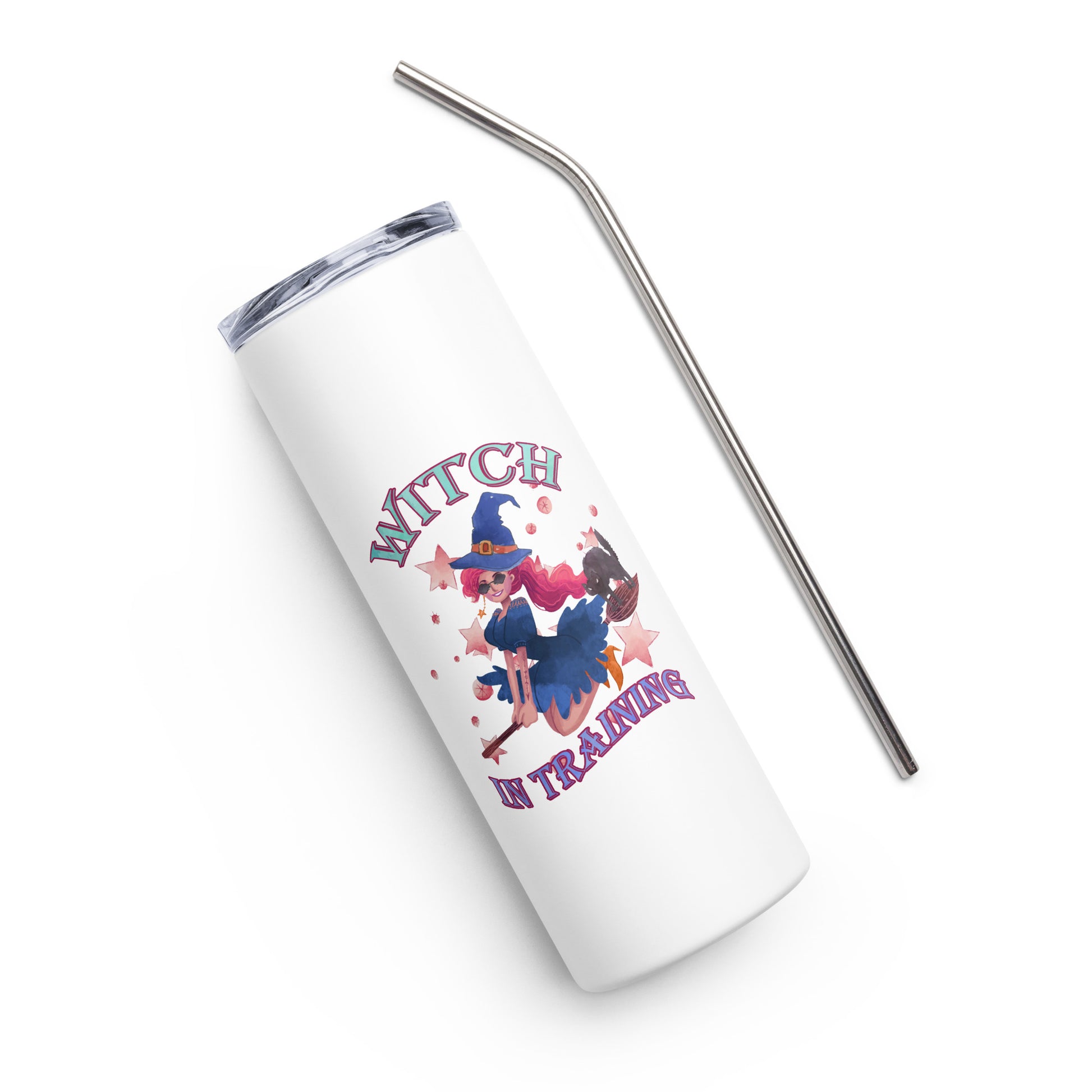 Witch in Training Stainless steel tumbler
