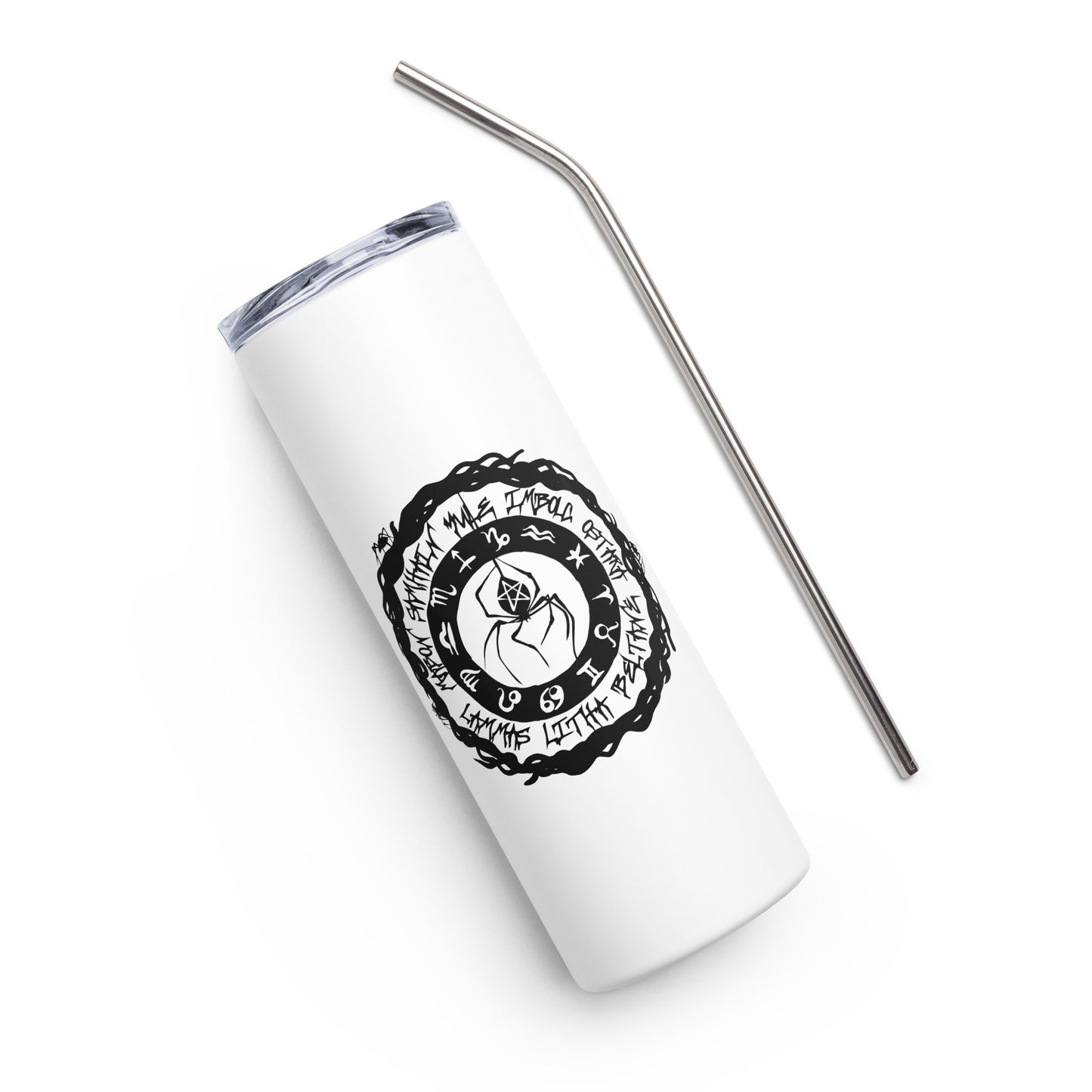 Spider Wheel of the Year Stainless steel tumbler