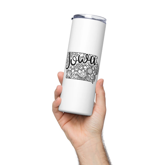 Iowa Stainless steel tumbler