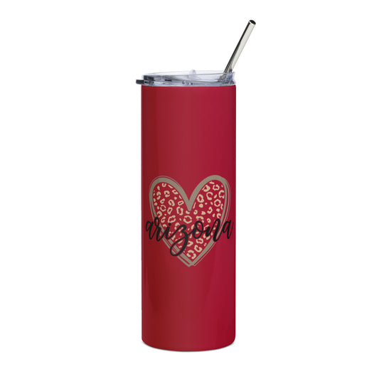 Arizona Heart Stainless steel tumbler