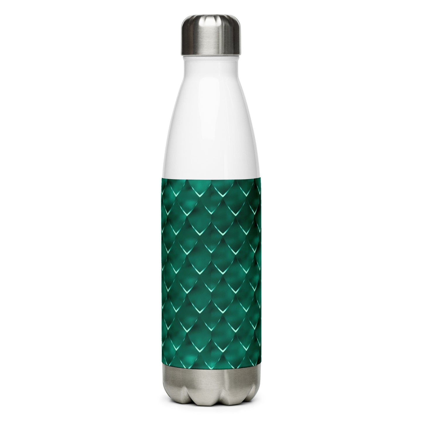 Mermaid Green Stainless Steel Water Bottle