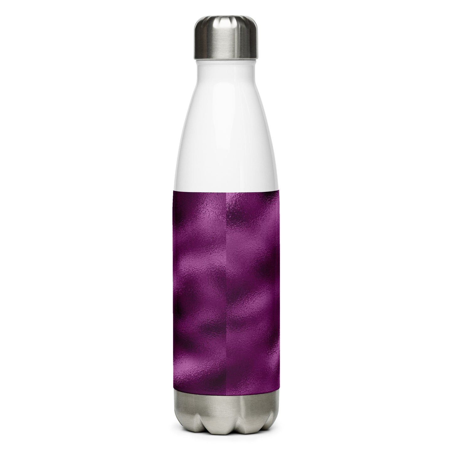 Mermaid Pink Watery Stainless Steel Water Bottle