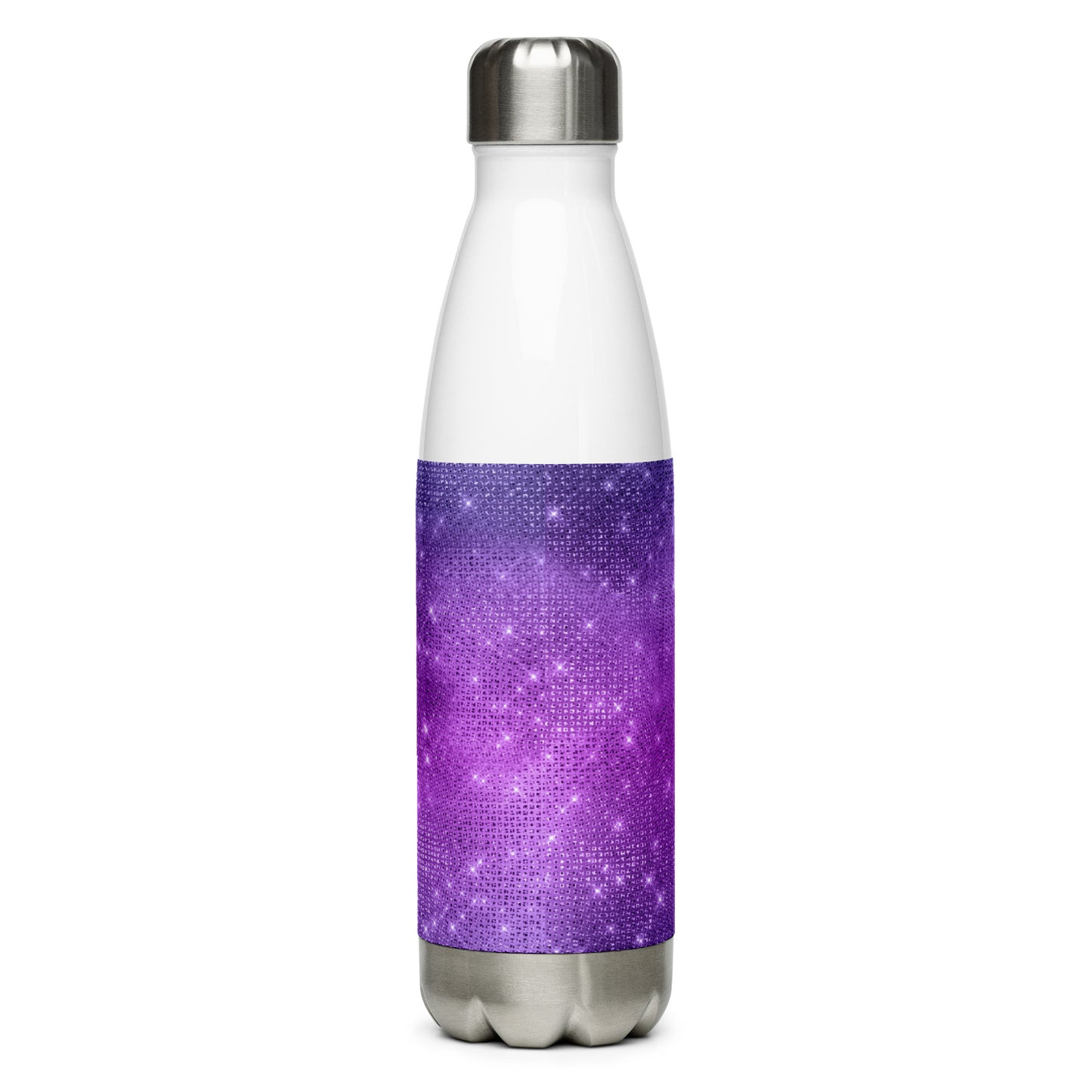 Purple twinkles Stainless Steel Water Bottle