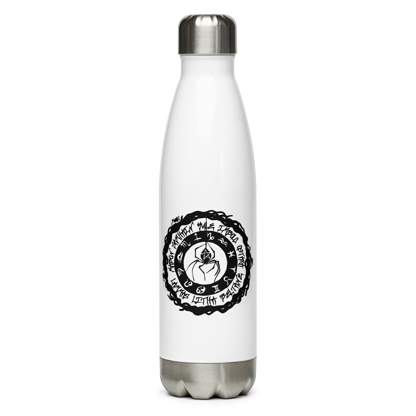 Spider Wheel of the Year Stainless Steel Water Bottle