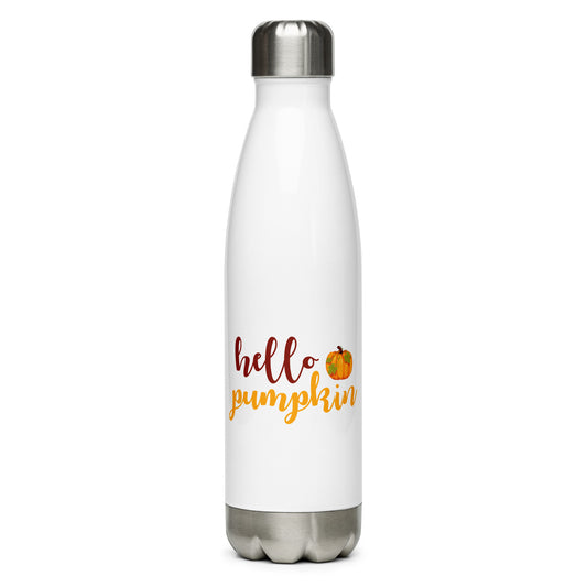 Hello Pumpkin Stainless Steel Water Bottle