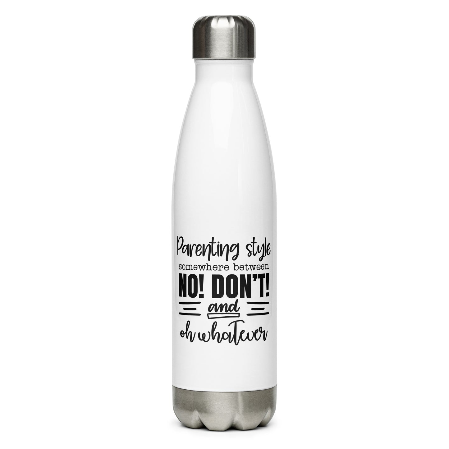 Parenting Style Stainless Steel Water Bottle
