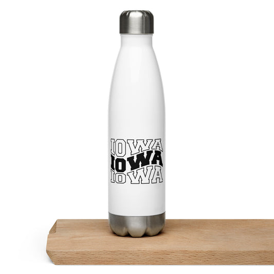 Iowa Stainless Steel Water Bottle