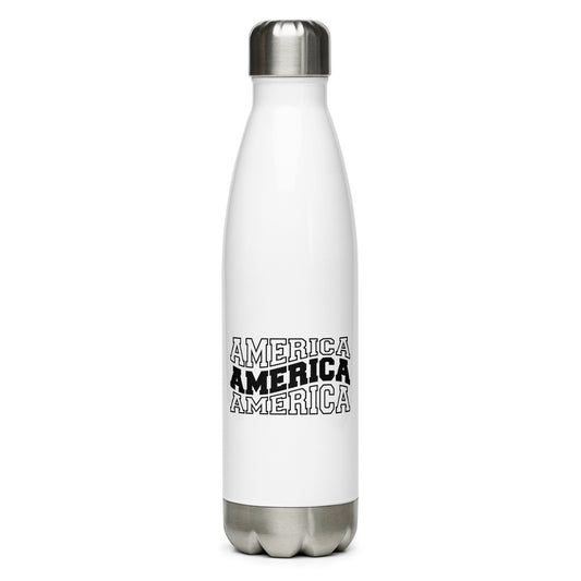 America Stainless Steel Water Bottle
