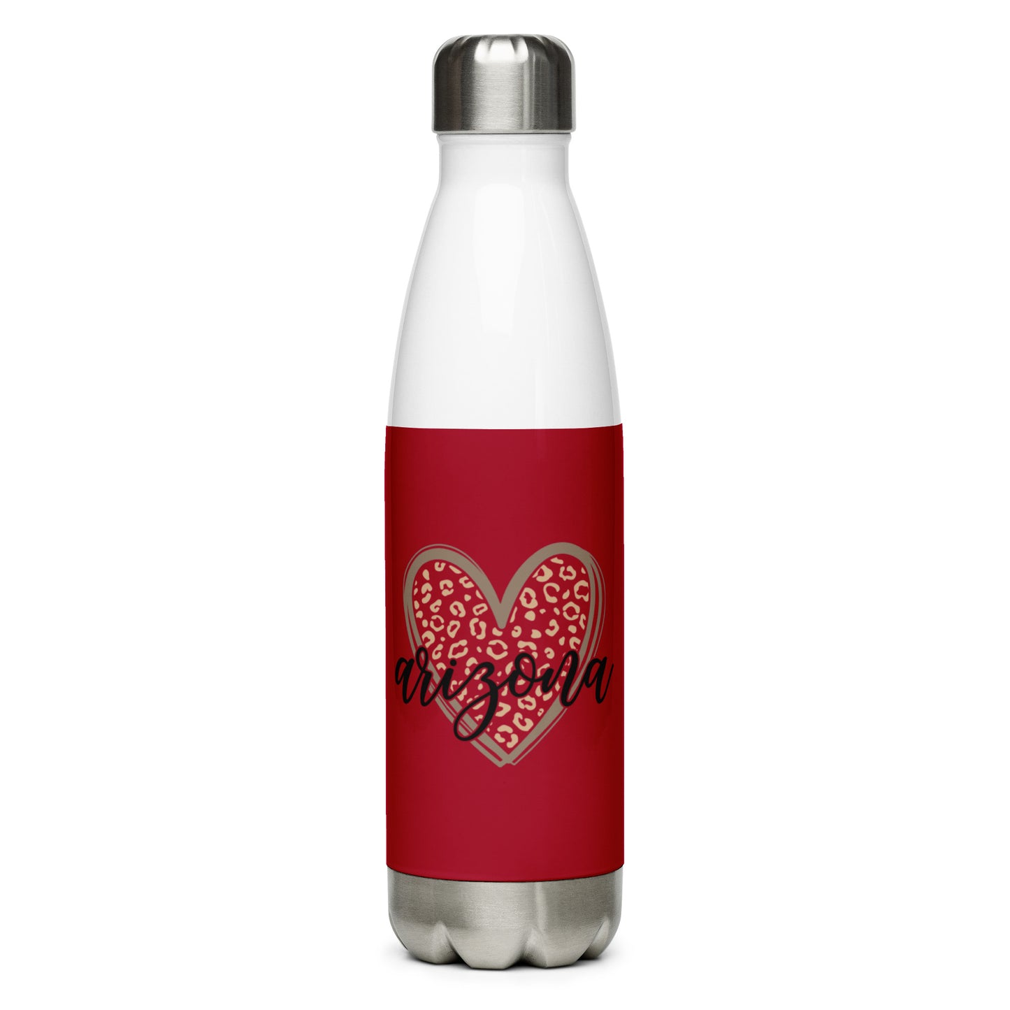 Arizona Heart Stainless Steel Water Bottle