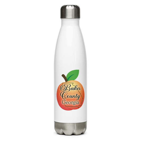 Baker County Georgia Stainless Steel Water Bottle