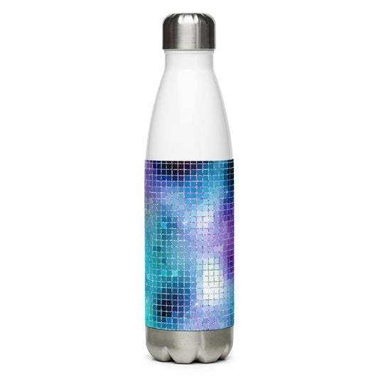 Mermaid Purple Blue Stainless Steel Water Bottle