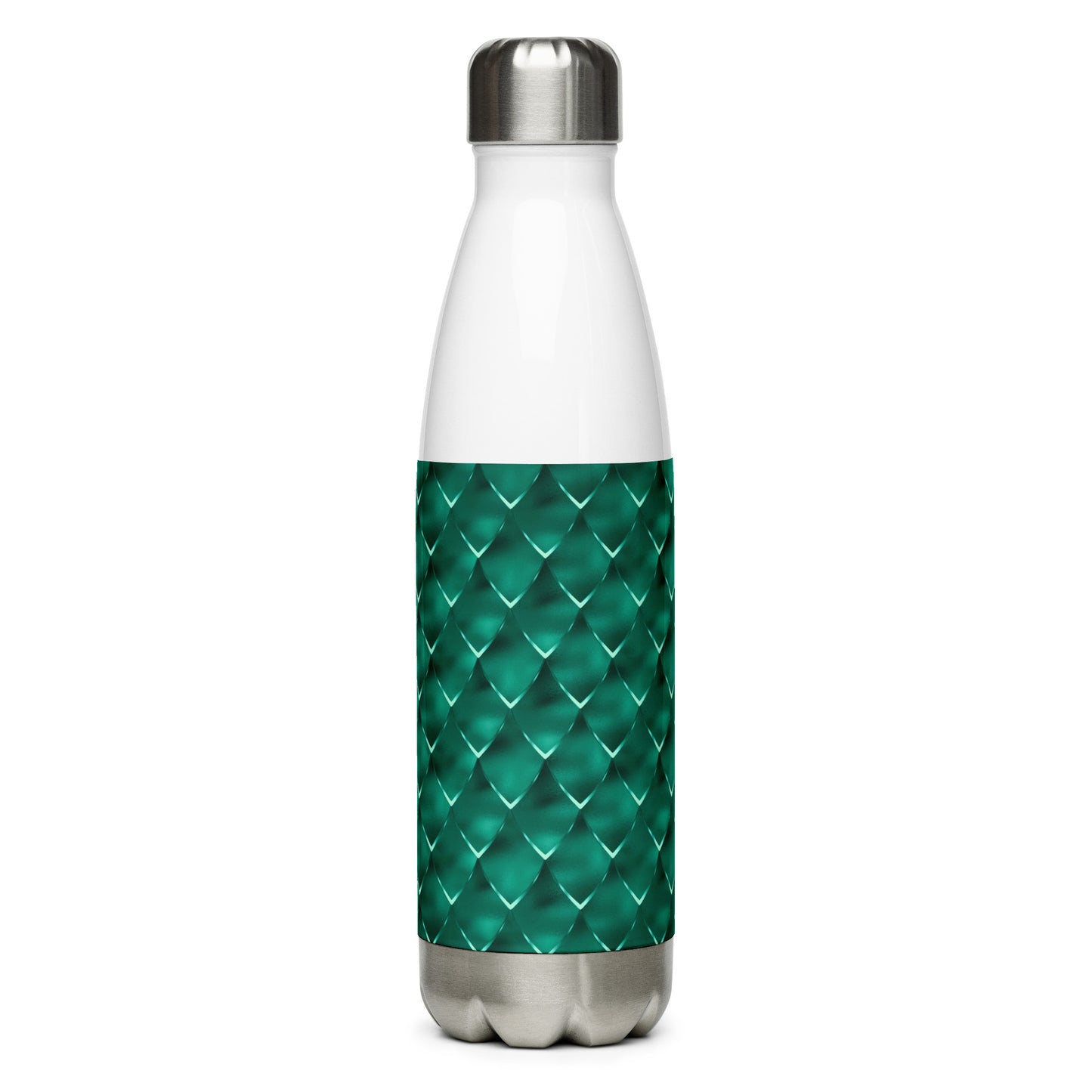 Mermaid Green Stainless Steel Water Bottle