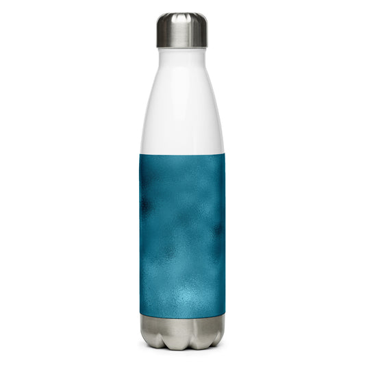 Mermaid Blue Watery Stainless Steel Water Bottle