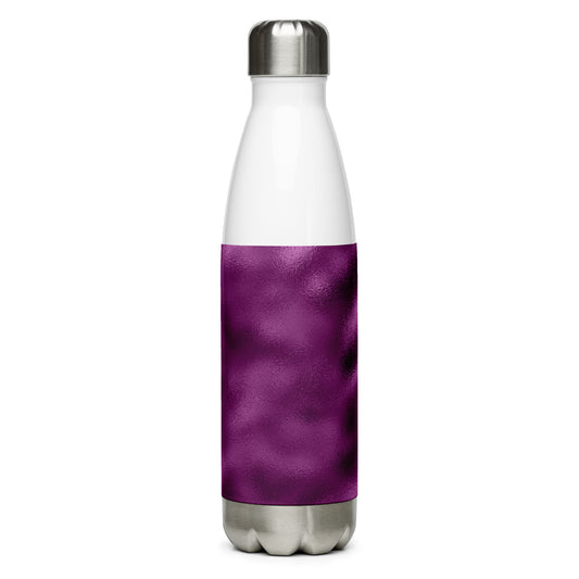 Mermaid Pink Watery Stainless Steel Water Bottle