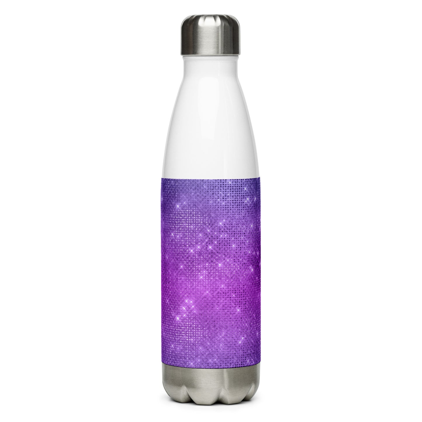 Purple twinkles Stainless Steel Water Bottle