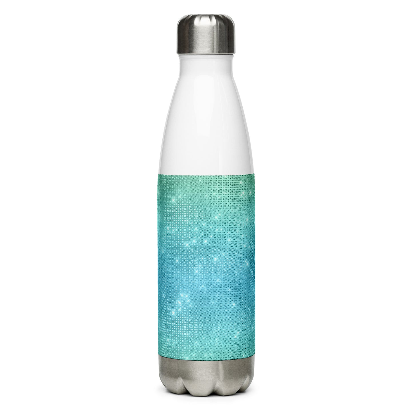 Mermaid Green Stainless Steel Water Bottle