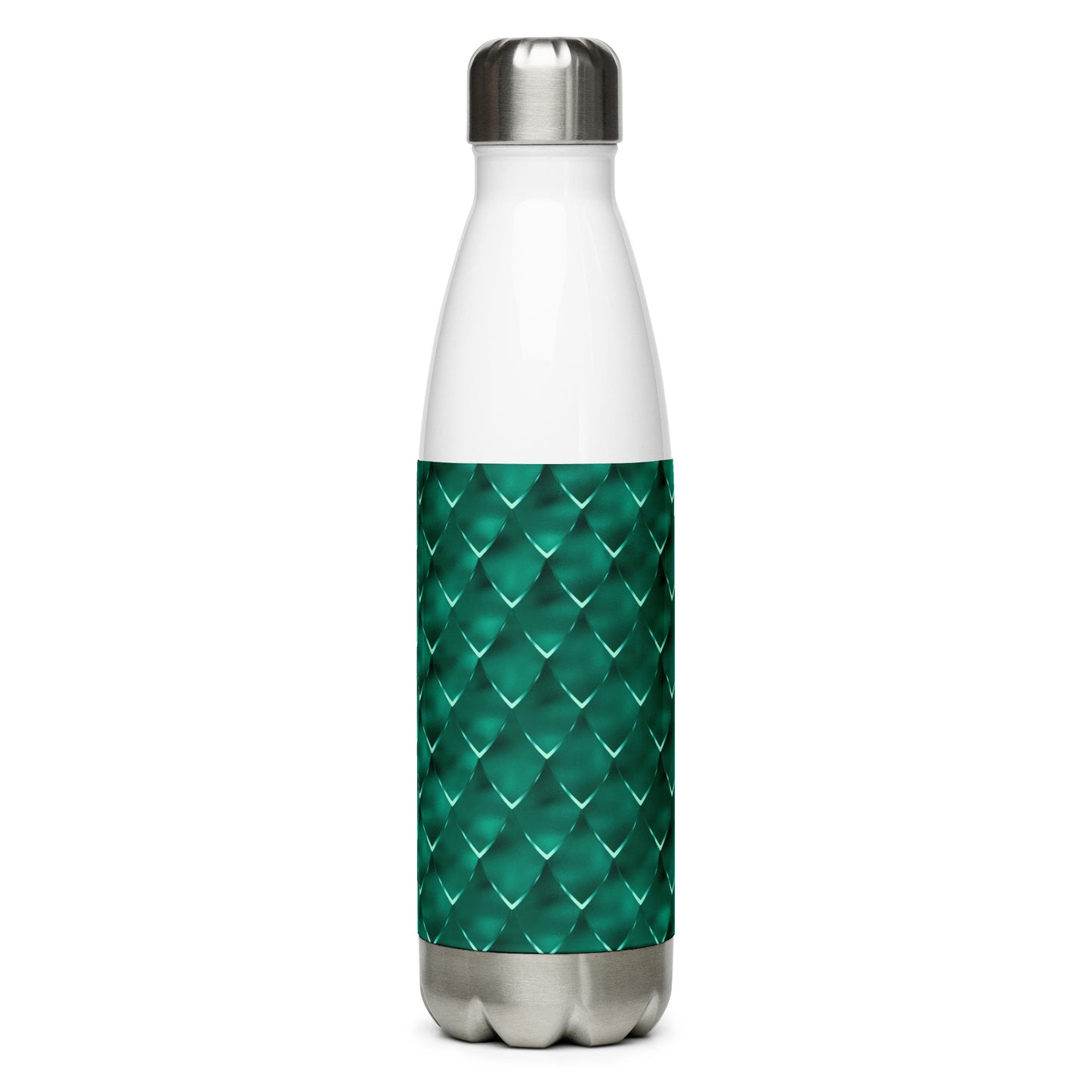 Mermaid Green Stainless Steel Water Bottle