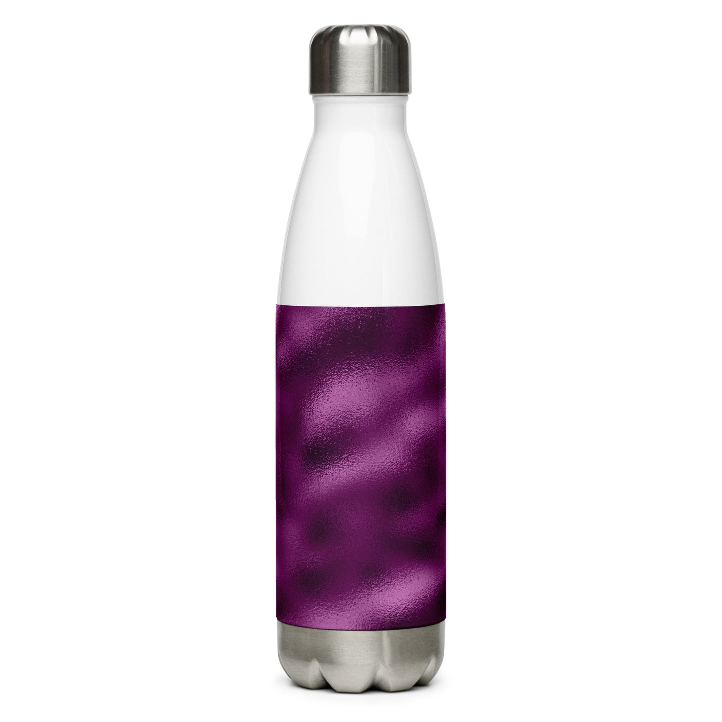 Mermaid Pink Watery Stainless Steel Water Bottle