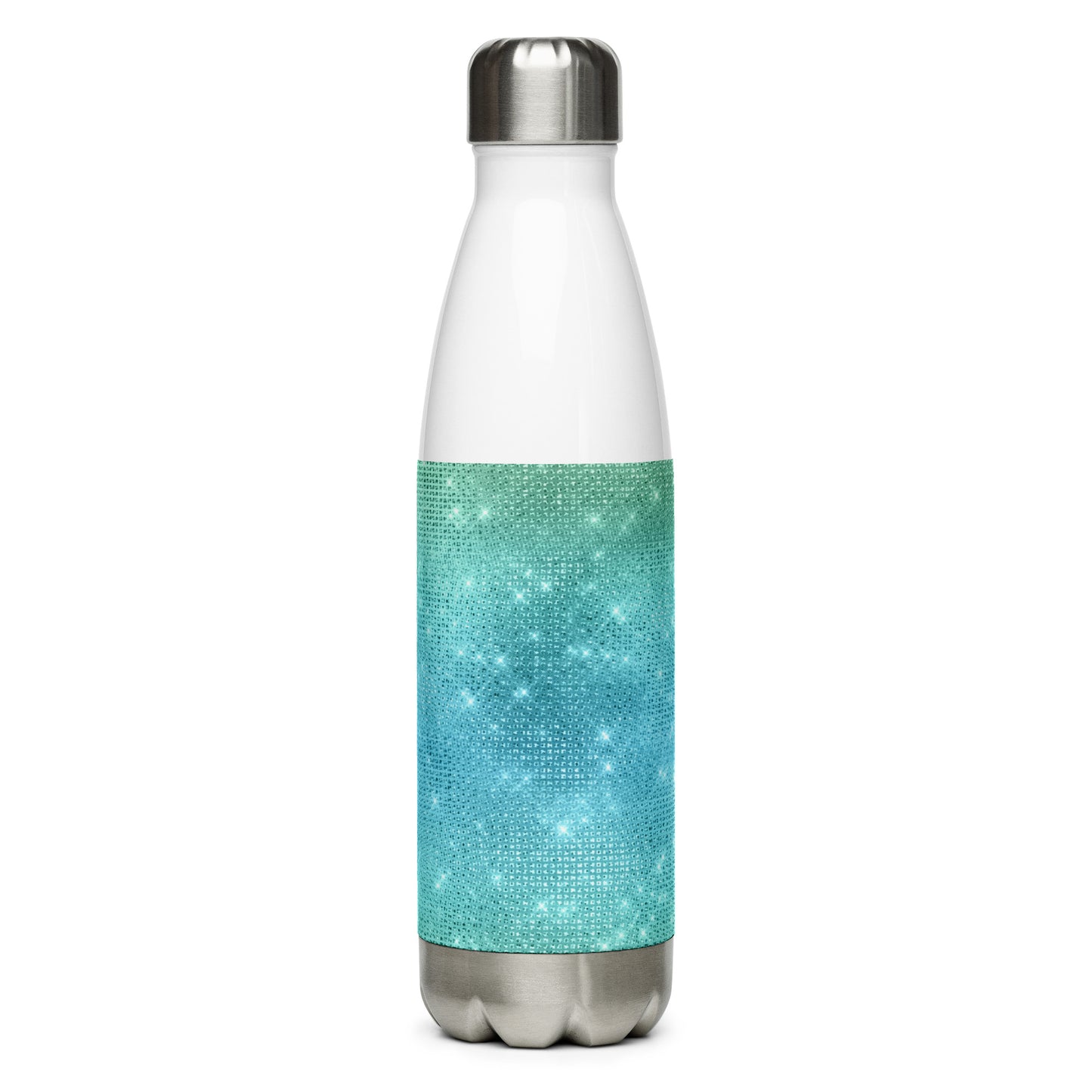 Mermaid Green Stainless Steel Water Bottle