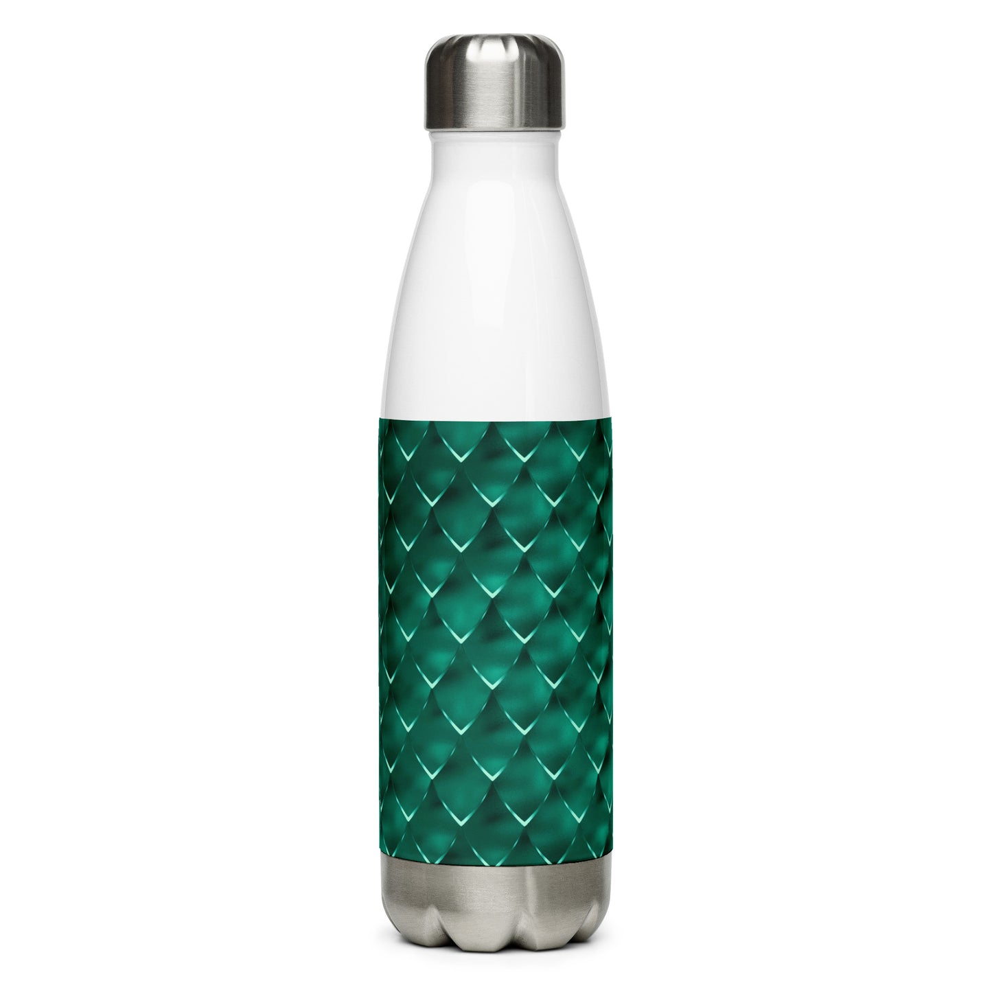 Mermaid Green Stainless Steel Water Bottle