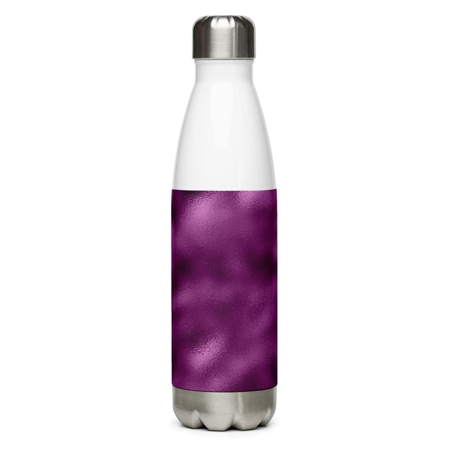 Mermaid Pink Watery Stainless Steel Water Bottle