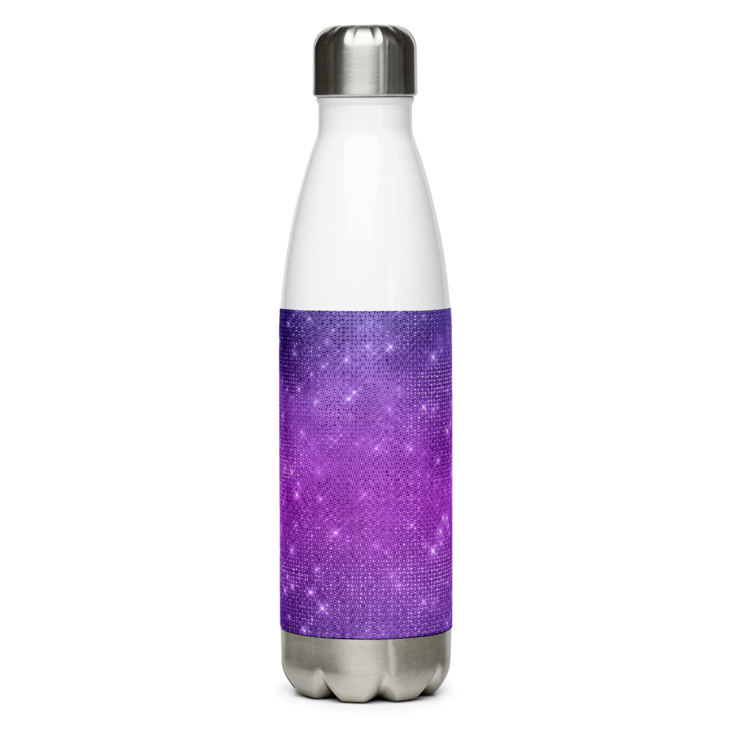 Purple twinkles Stainless Steel Water Bottle