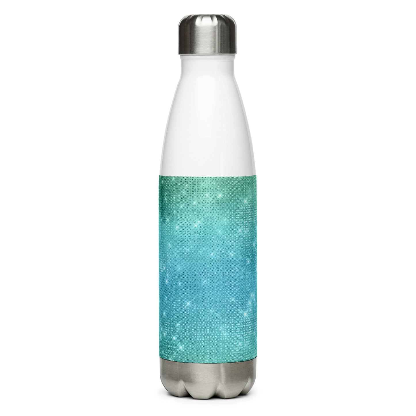 Mermaid Green Stainless Steel Water Bottle