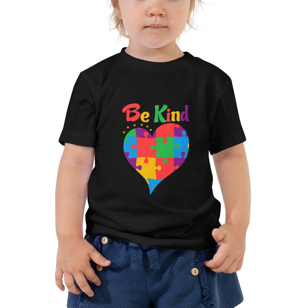 Be Kind Autism Toddler Tshirt