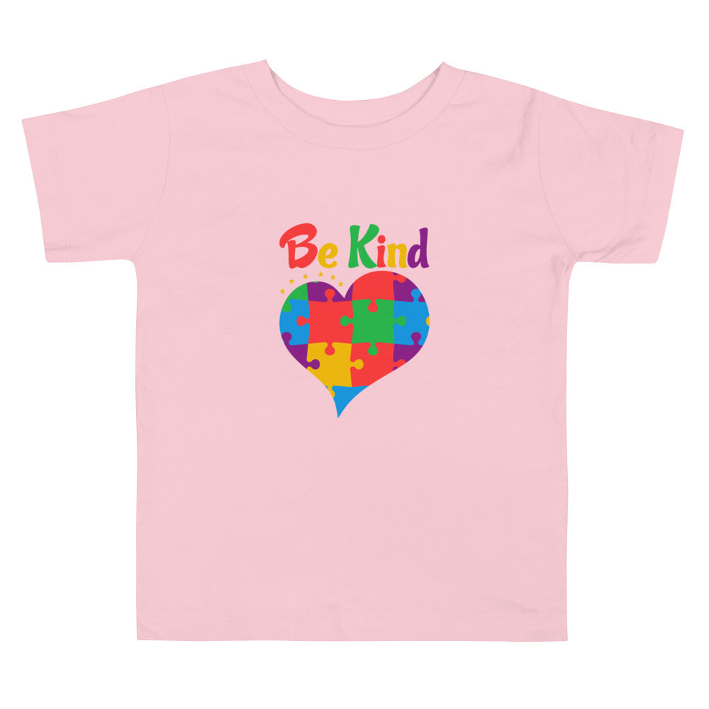 Be Kind Autism Toddler Tshirt