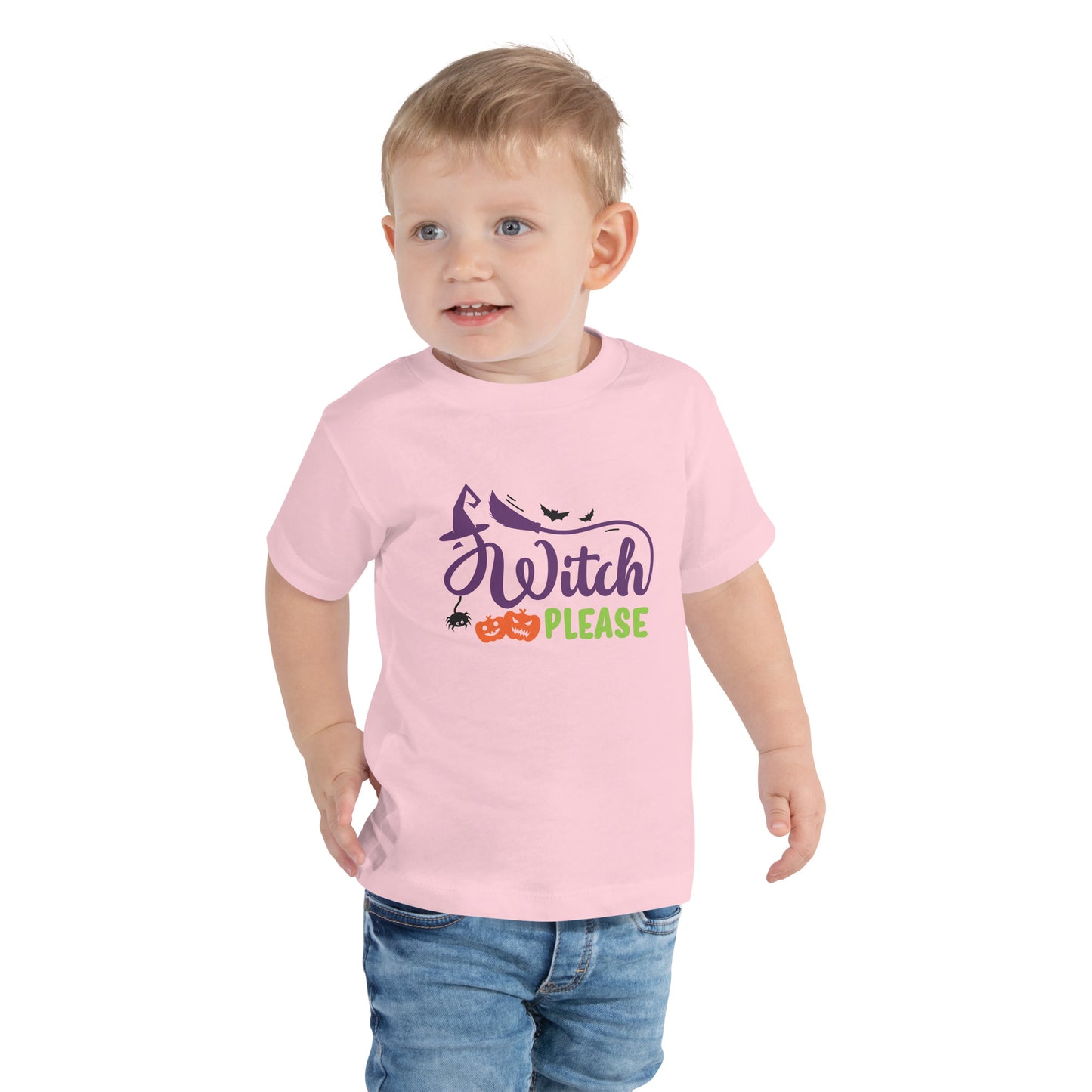 Witch Please Toddler Short Sleeve Tee