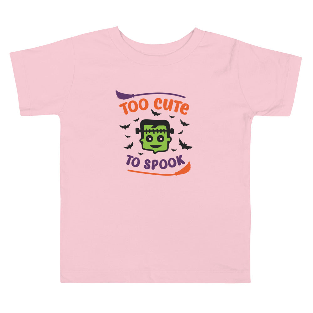 Too Cute to Spook Toddler Short Sleeve Tee