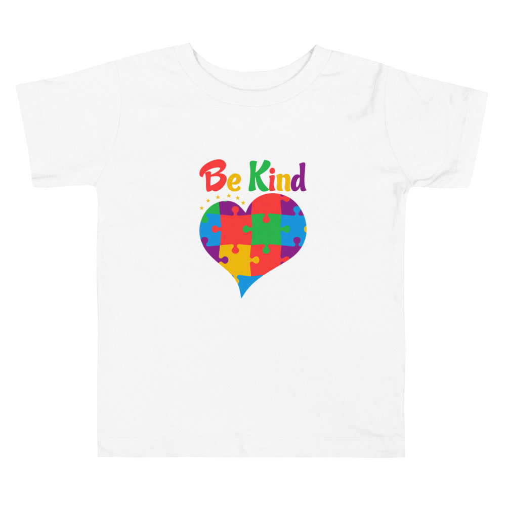 Be Kind Autism Toddler Tshirt