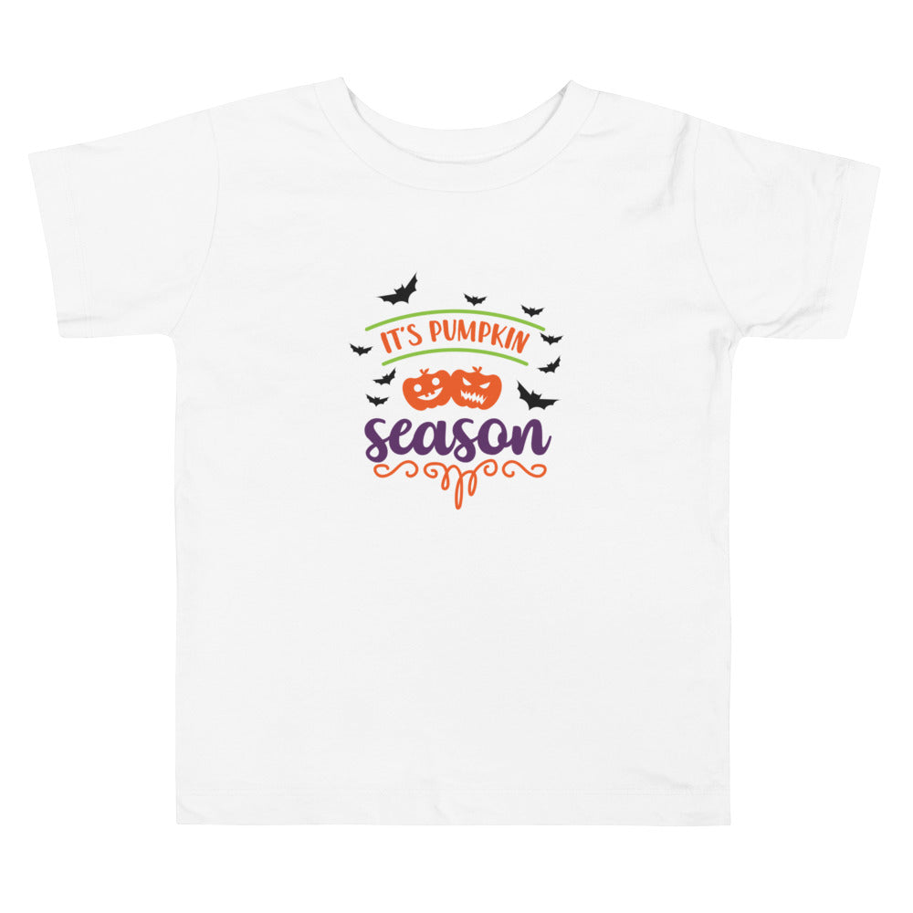 It's Pumpkin Season Toddler Short Sleeve Tee