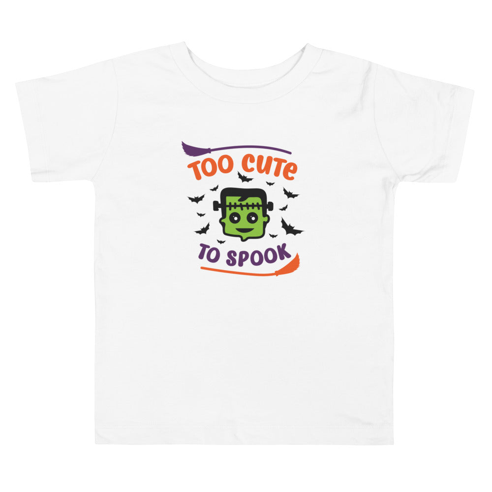 Too Cute to Spook Toddler Short Sleeve Tee