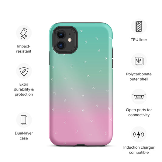Semi Circle Tough iPhone case