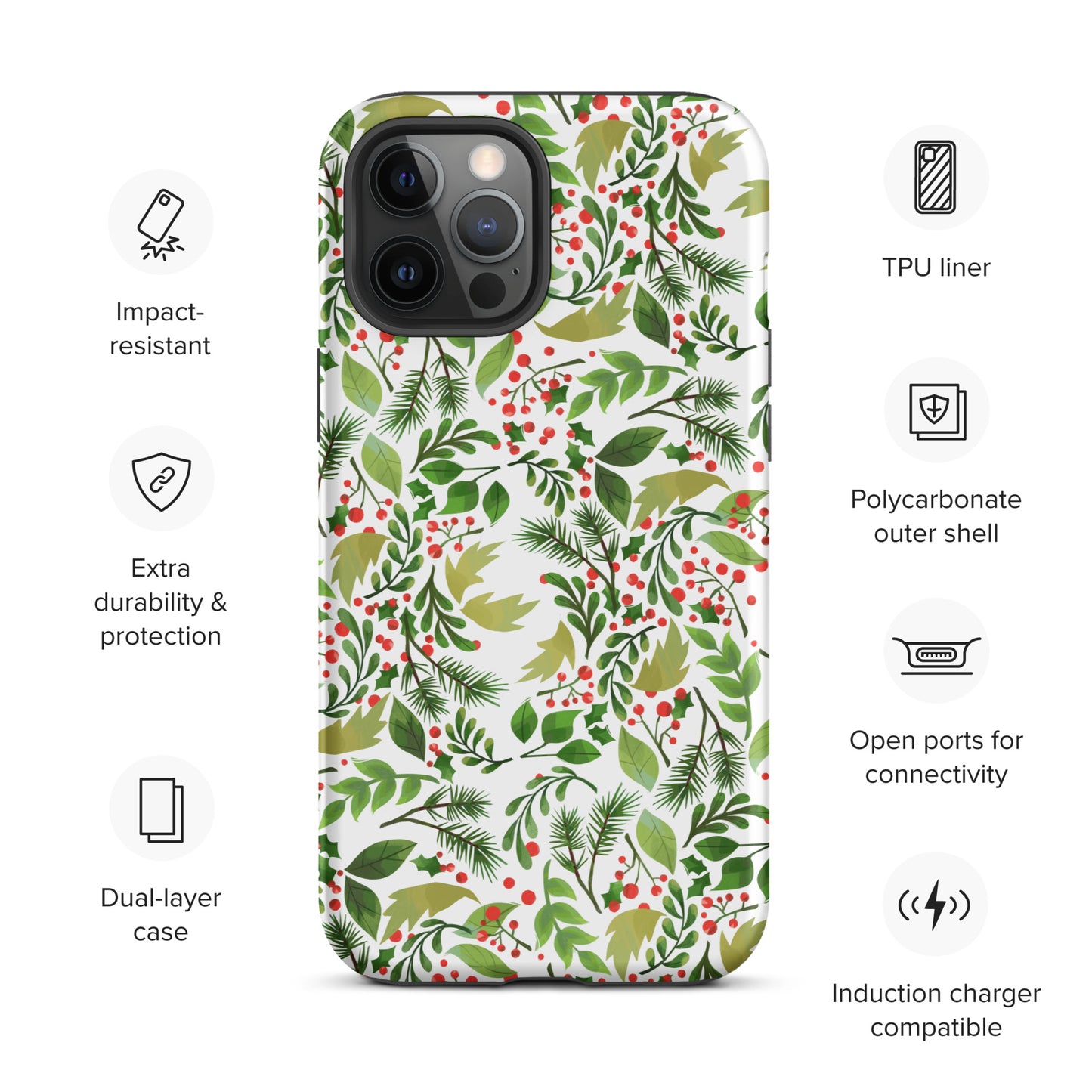 Holly Tough iPhone case