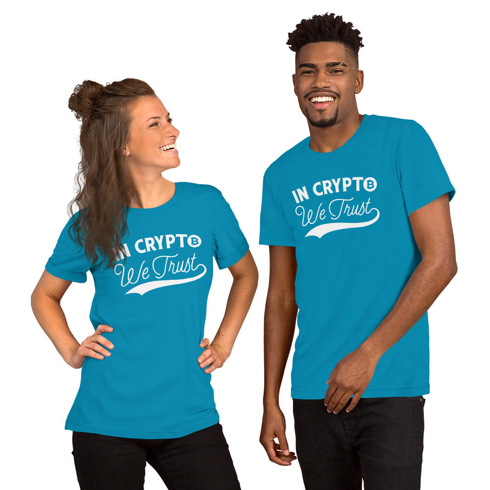 In Crypto We Trust Unisex t-shirt