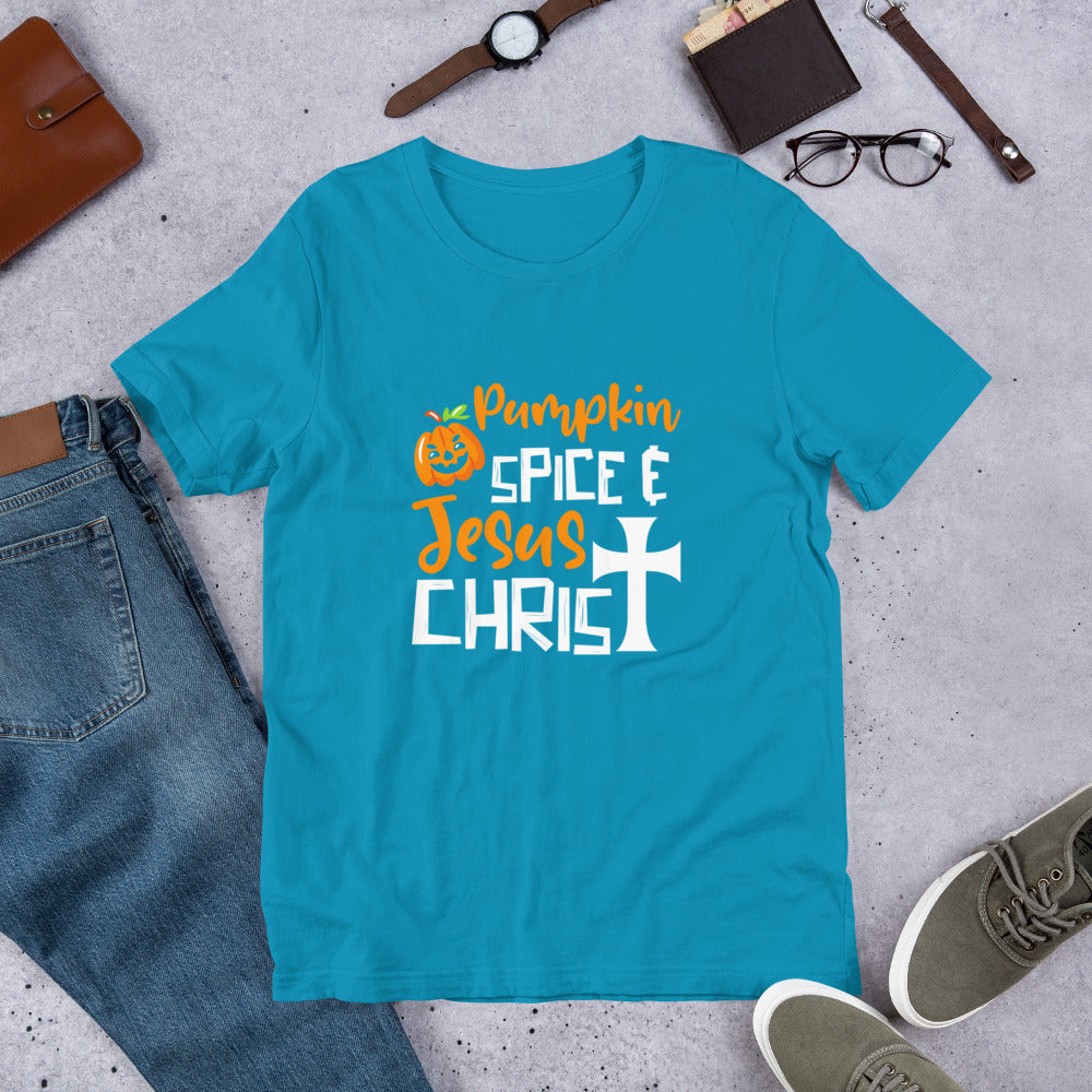 Pumpkin Spice Jesus Christ Unisex t-shirt