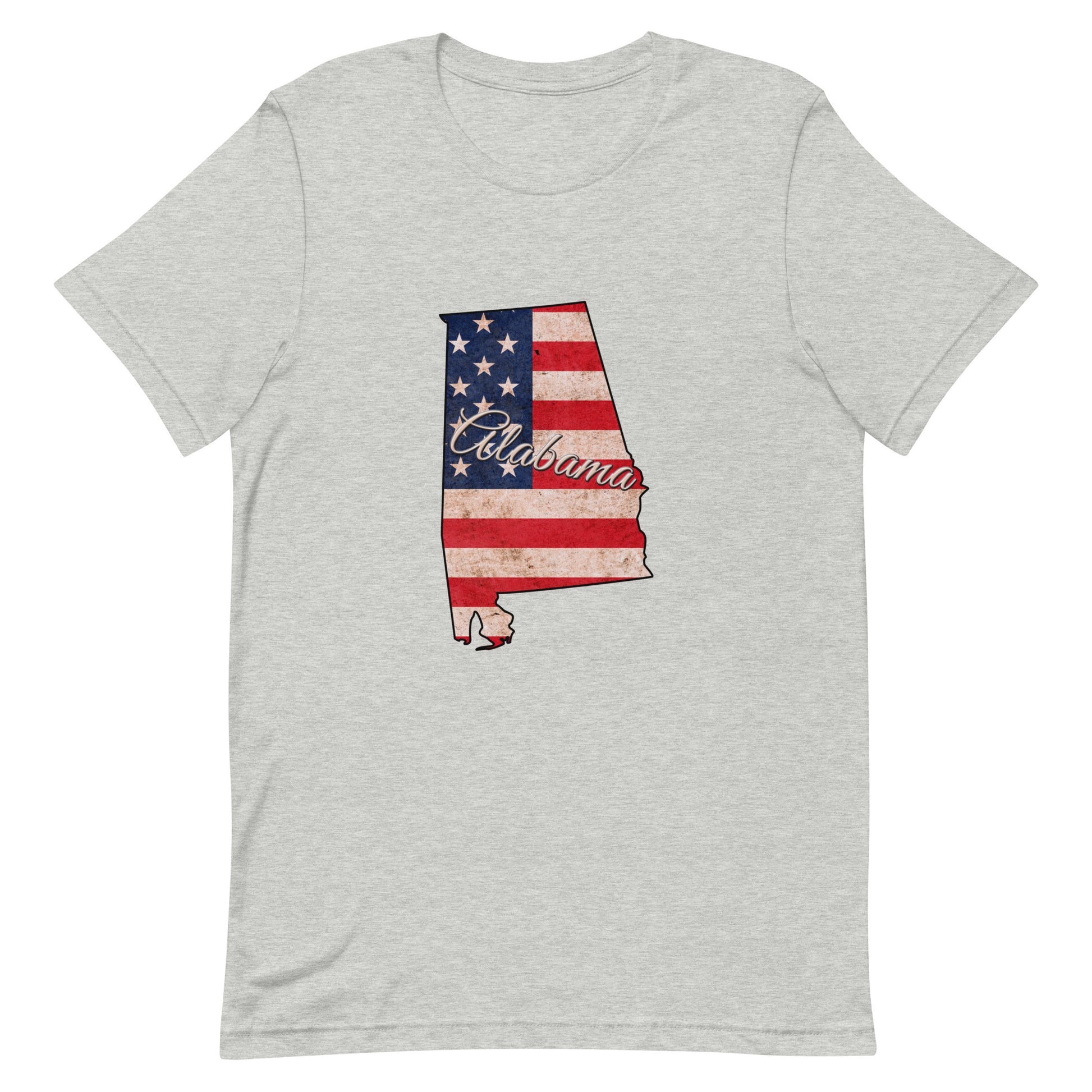 Alabama US Flag Unisex T-shirt