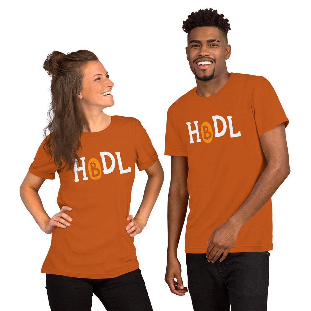 HODL - Blockchain Unisex T-shirt - Bitcoin