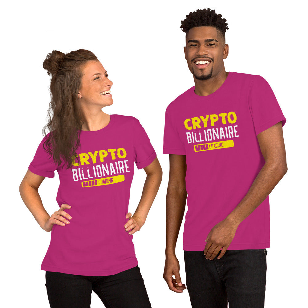 Crypto Billionaire Loading Unisex T-shirt