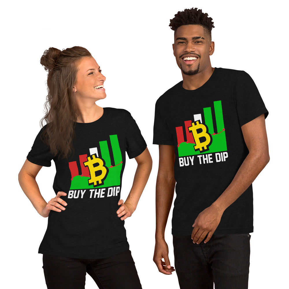 Bitcoin Buy the Dip Unisex Tshirt